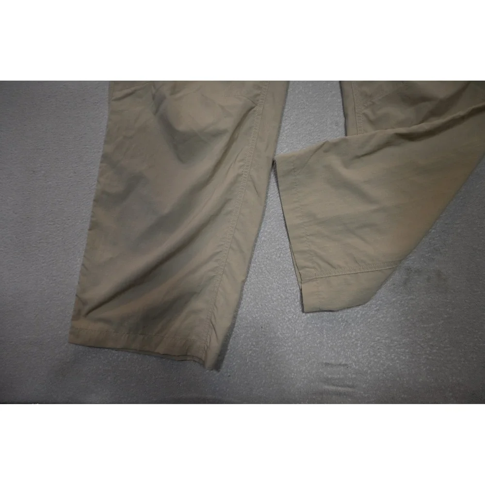 Columbia Cargo Pants Mens 38x30 Beige Omni-Shade Hiking Outdoor Excellent
